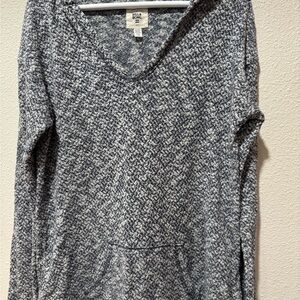 BILLA BONG Women's Blue Knit Top